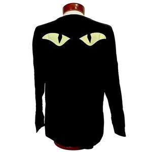 VS PINK LONG SLEEVE CAMPUS HALLOWEEN TEE NWT